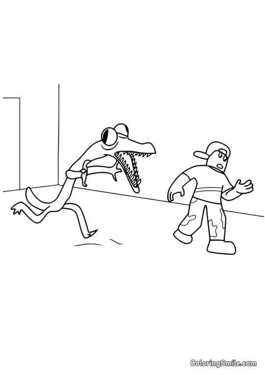 Pomarańczowy goni gracza Pomarańczowy goni gracza - Kolorowanka