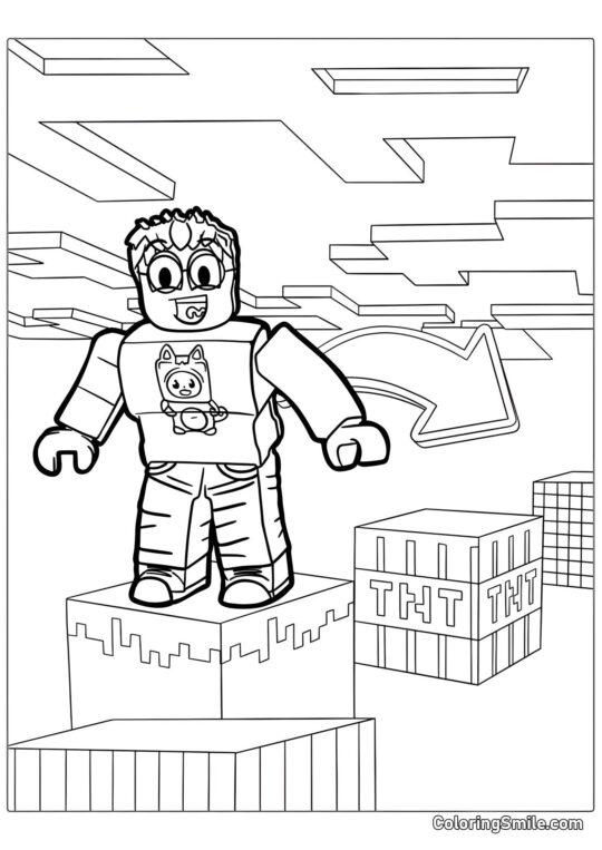 Roblox Minecraft Roblox Minecraft - Kolorowanka