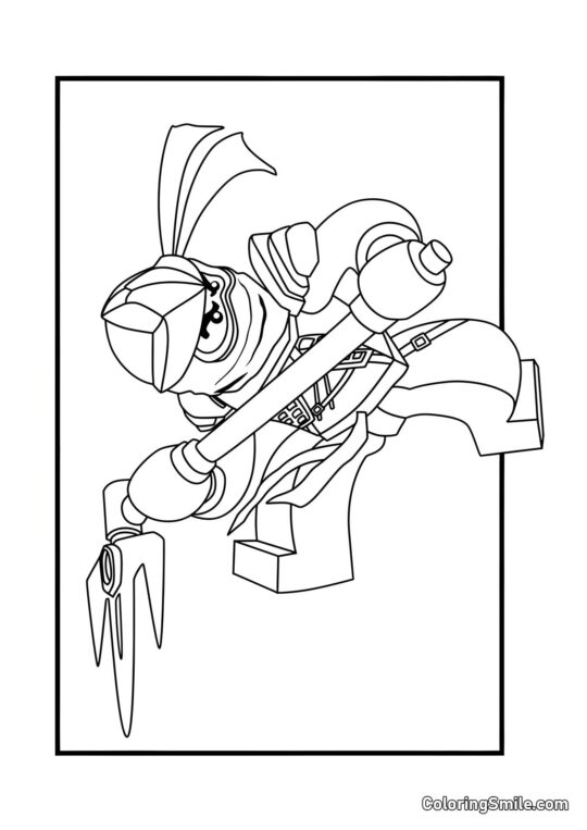 Cole – Ninja Ziemi Cole – Ninja Ziemi - Kolorowanka