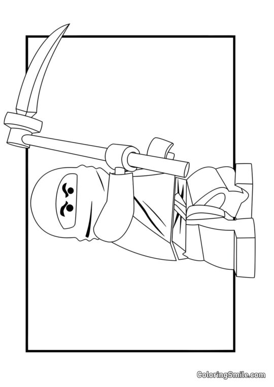 Ninjago Cole Ninjago Cole - Kolorowanka
