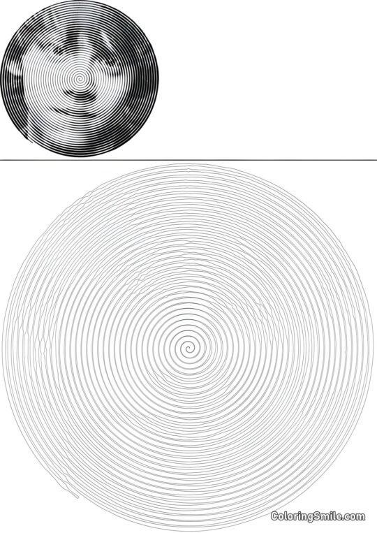 Spiralny Ron Weasley - Kolorowanka