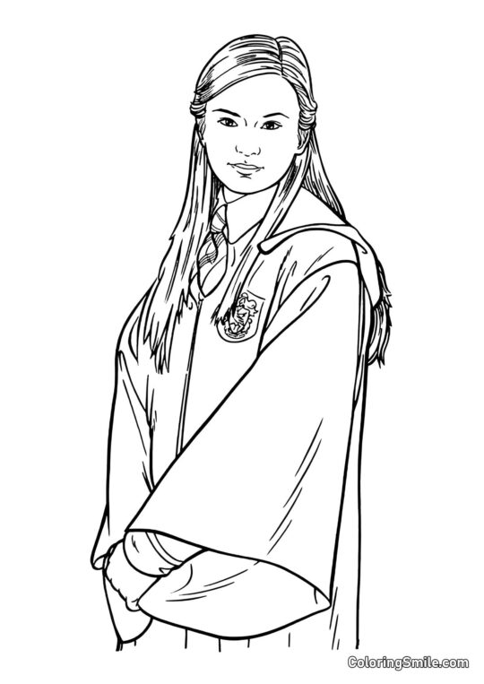 Cho Chang – pierwsza miłość Harry’ego Pottera - Kolorowanka