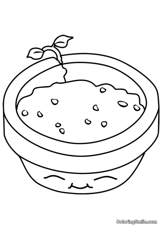 Doniczka z Roślin kontra Zombiaki - Kolorowanka