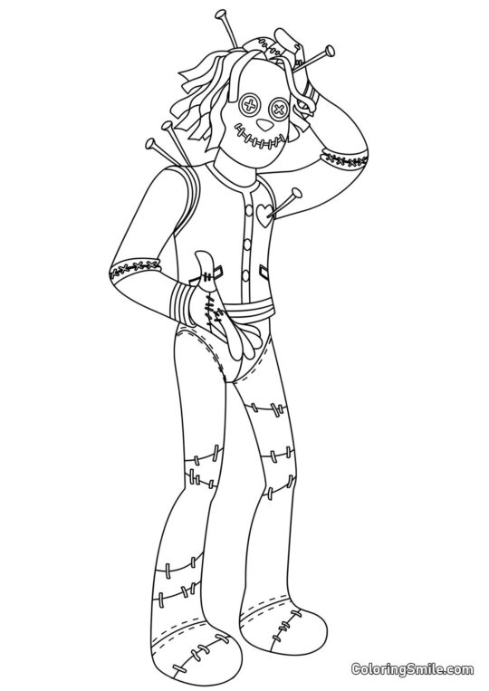 Hoodude Voodoo - Kolorowanka