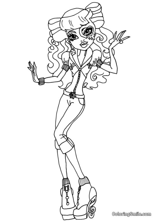 Monster High Operetta - Kolorowanka