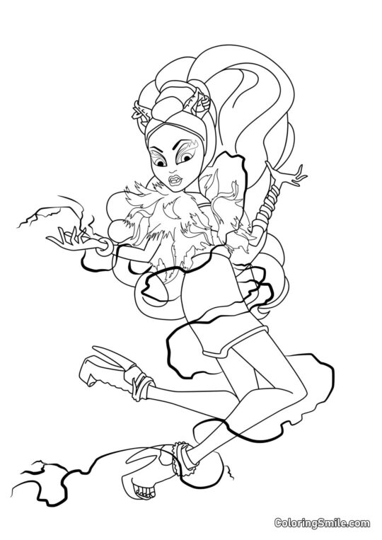 Clawvenus (Clawvenus) - Kolorowanka