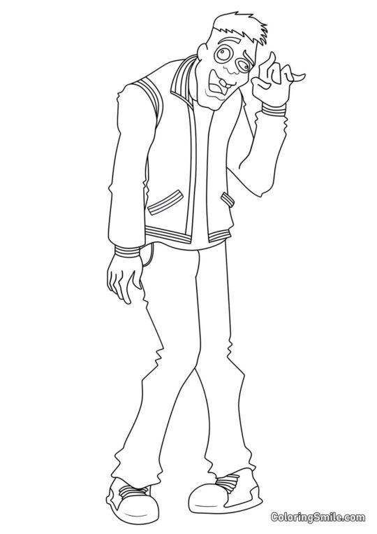 Mo 'Slow-Mo’ Deadovitch - Kolorowanka