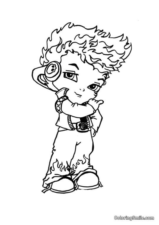 Mały Holt Hyde - Kolorowanka