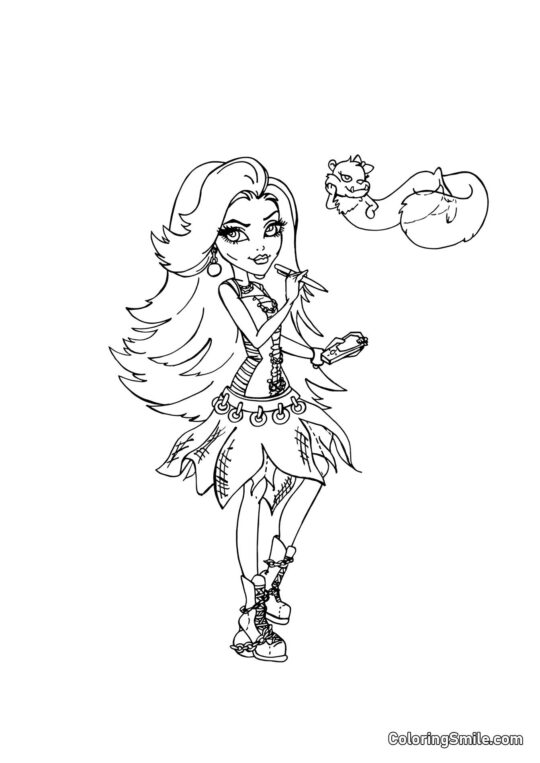 Spectra Vondergeist – Córka Duchów - Kolorowanka