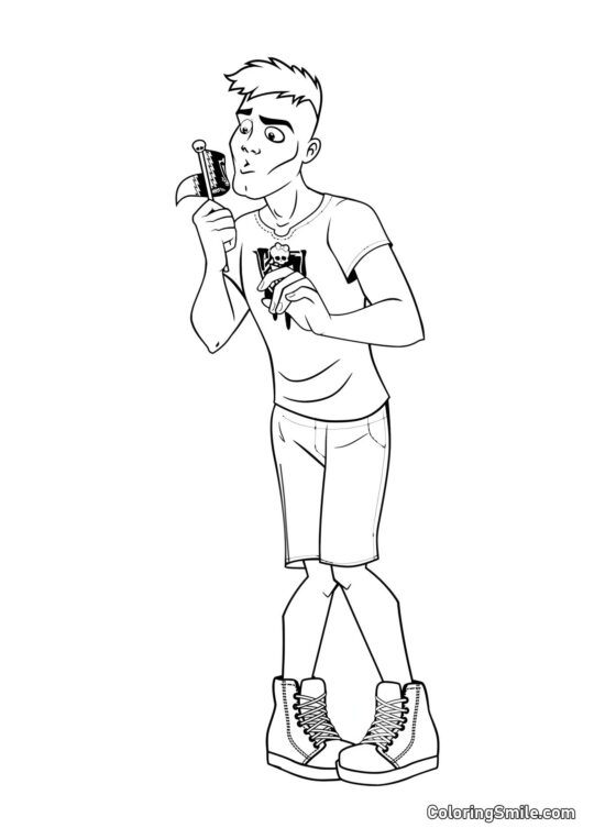 Sloumen - Kolorowanka