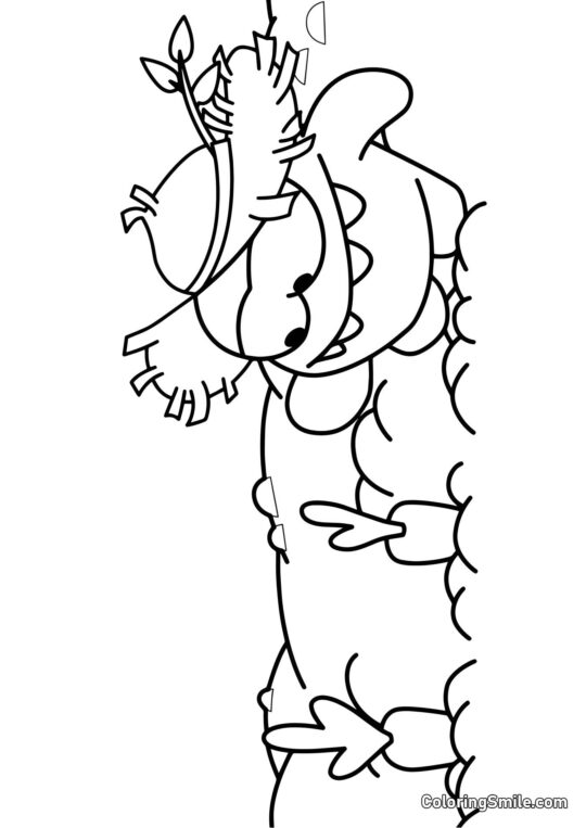 Om Nom Rolnik - Kolorowanka