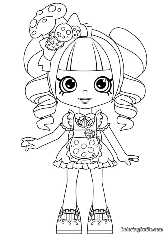 Coco Cookie - Kolorowanka