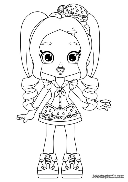 Chelsea Cheeseburger - Kolorowanka