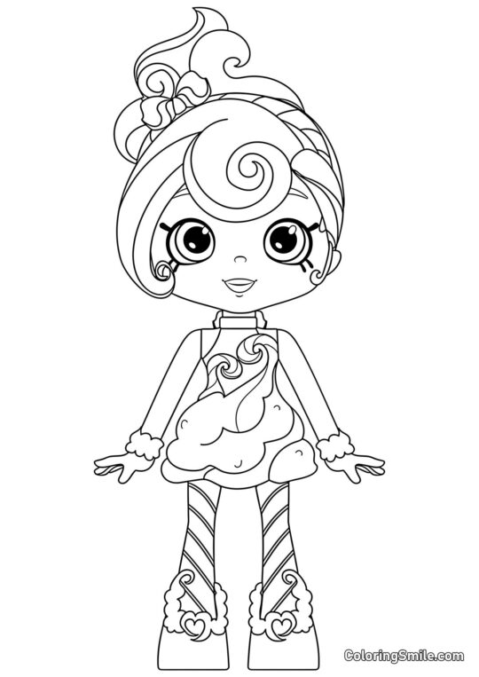 Słodycze Candy - Kolorowanka