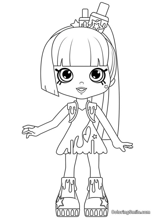 Polly Lakier - Kolorowanka