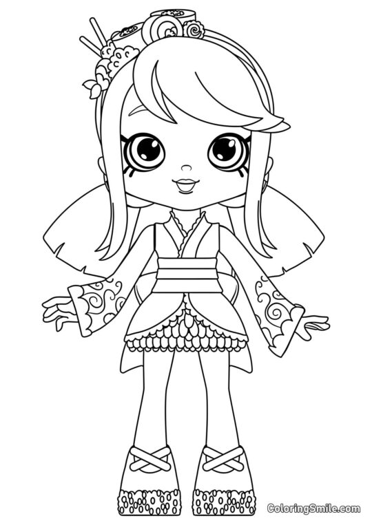 Sara Sushi - Kolorowanka