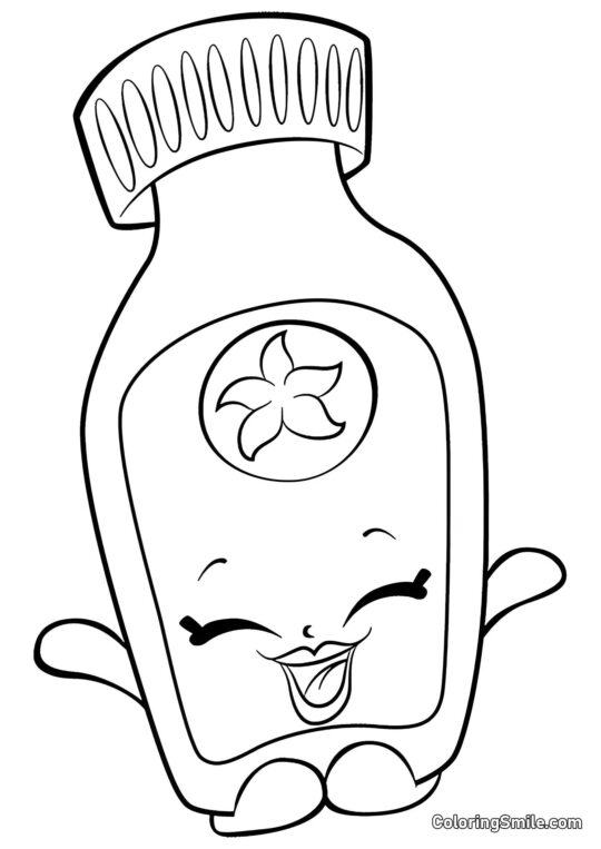 Shopkins Waniliowy Vicky - Kolorowanka