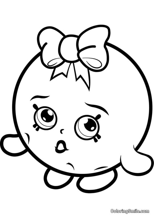 Shopkins Bańka - Kolorowanka