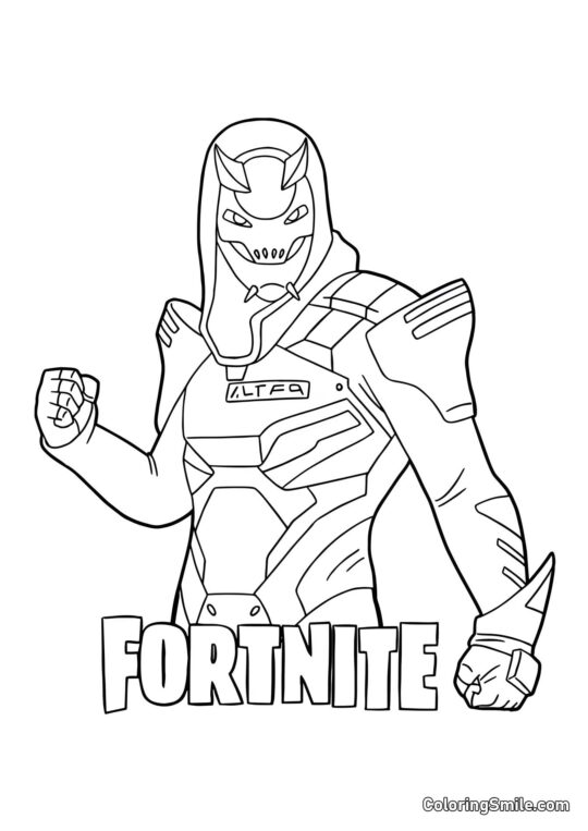 Fortnite Vendetta - Kolorowanka