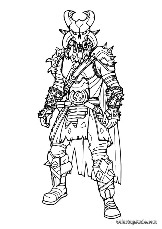 Fortnite Ragnarok - Kolorowanka