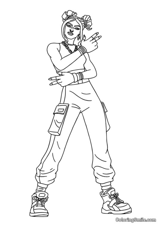 Fortnite Bling - Kolorowanka