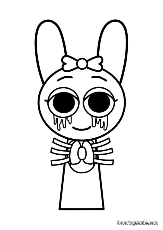 Horror Pinky - Kolorowanka