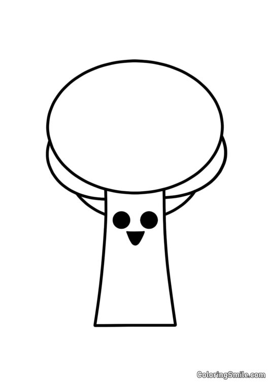 Sprunk Pan Drzewo - Kolorowanka