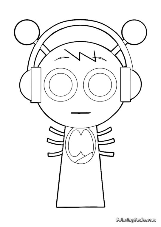 Horror Sprunk Oren - Kolorowanka