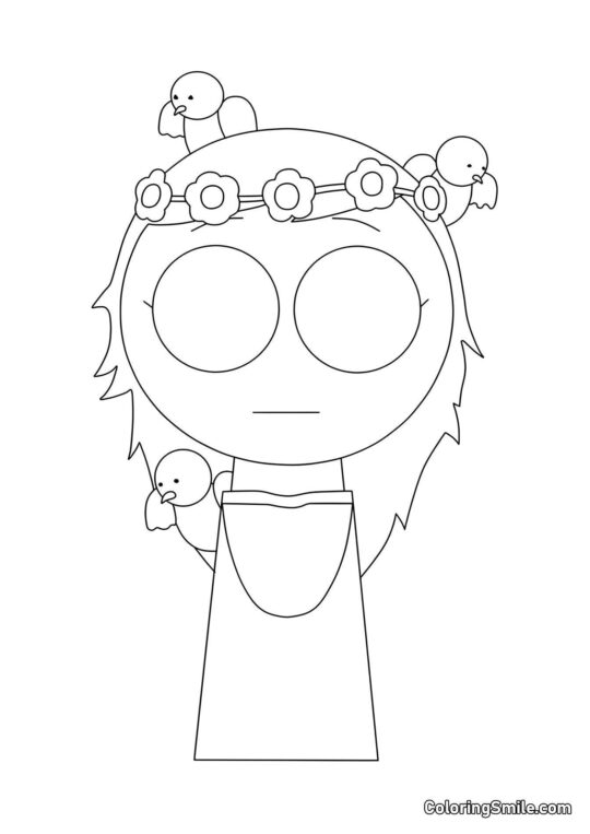 Bonus Sprunk Rosa - Kolorowanka