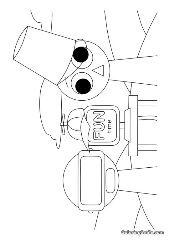 Czas na Zabawę z Sprunki - Kolorowanka