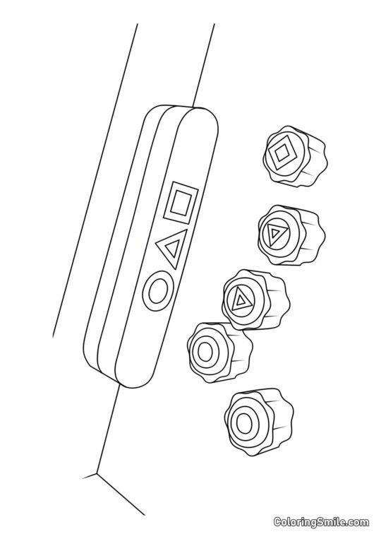 Kong z Squid Game 2 - Kolorowanka