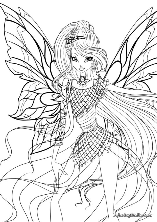 Winx Bloom Bloomix - Kolorowanka