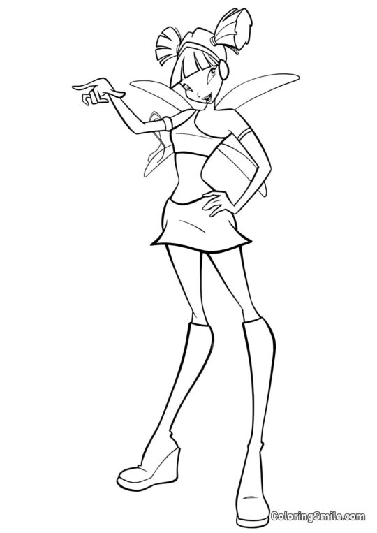 Musa Kocha Muzykę - Kolorowanka