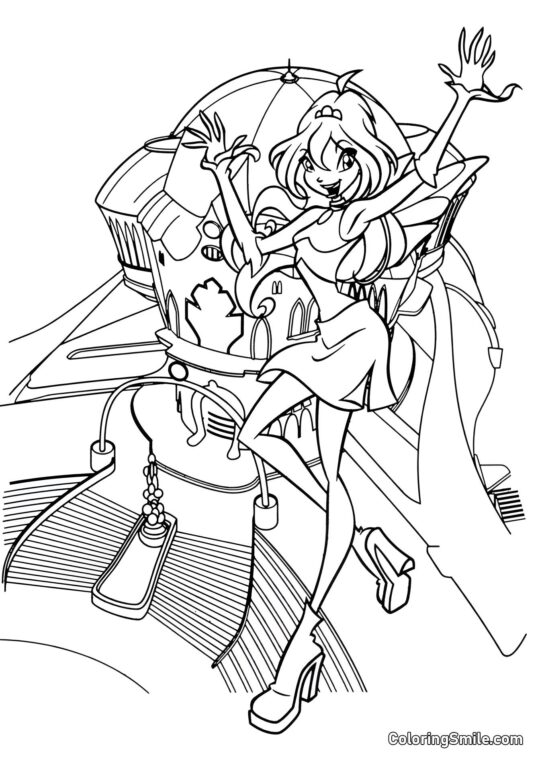 Bloom w Alfei - Kolorowanka