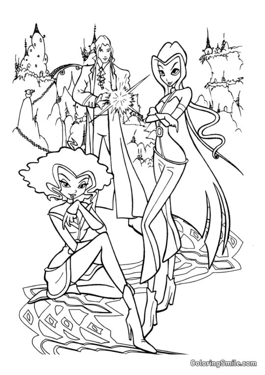 Cwany Plan Trix - Kolorowanka