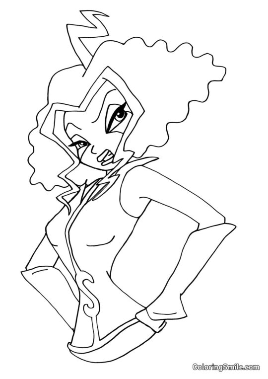 Stormy Zwykle w Złym Humorze - Kolorowanka