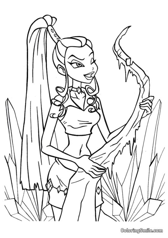 Icy Zadowolona z Siebie - Kolorowanka