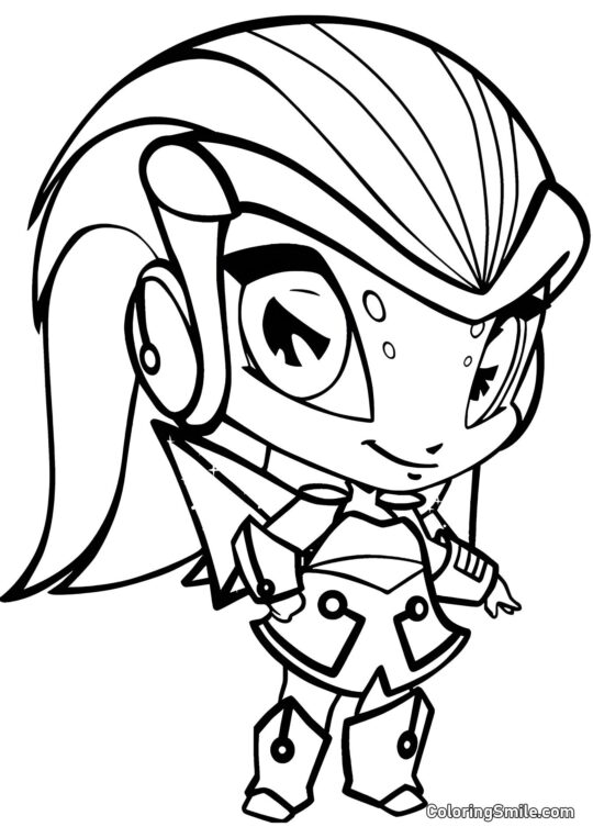 Pixie Digit - Kolorowanka