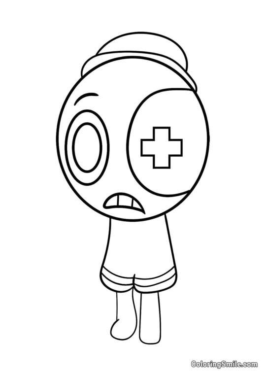 Astro z Dandy’ego Świata - Kolorowanka