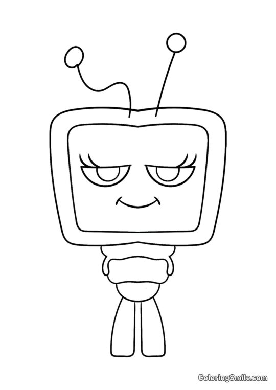 Vi z Dandy’ego Świata - Kolorowanka