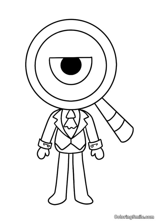 Roger z Dandy’ego Świata - Kolorowanka