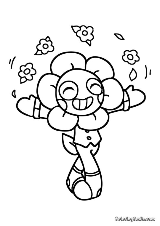 Szczęśliwy Dandy - Kolorowanka