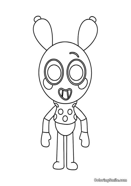 Louie z Dandy’ego Świata - Kolorowanka