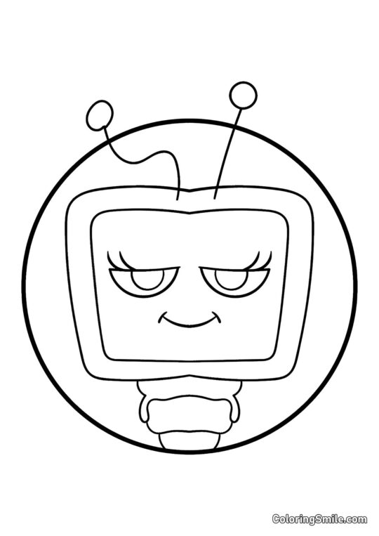 Portret Vi z Dandy’ego Świata - Kolorowanka