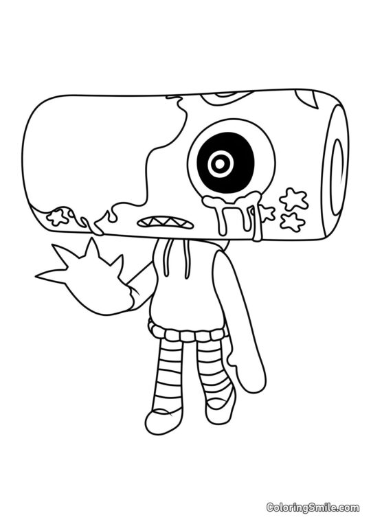 Skręcony Cosmo - Kolorowanka