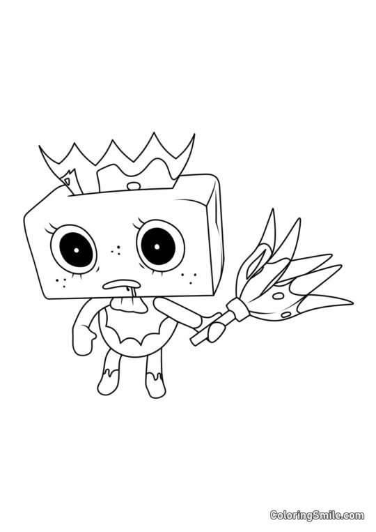 Skręcona Tisha - Kolorowanka