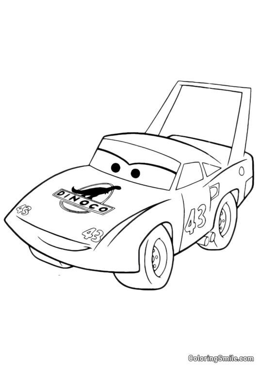 Król w całej swojej chwale - Kolorowanka