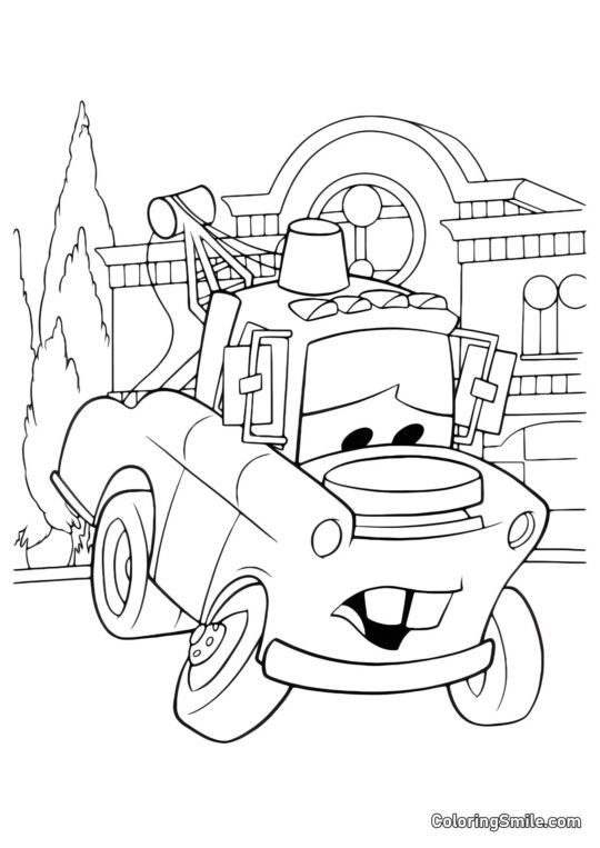 Smutny Mater - Kolorowanka