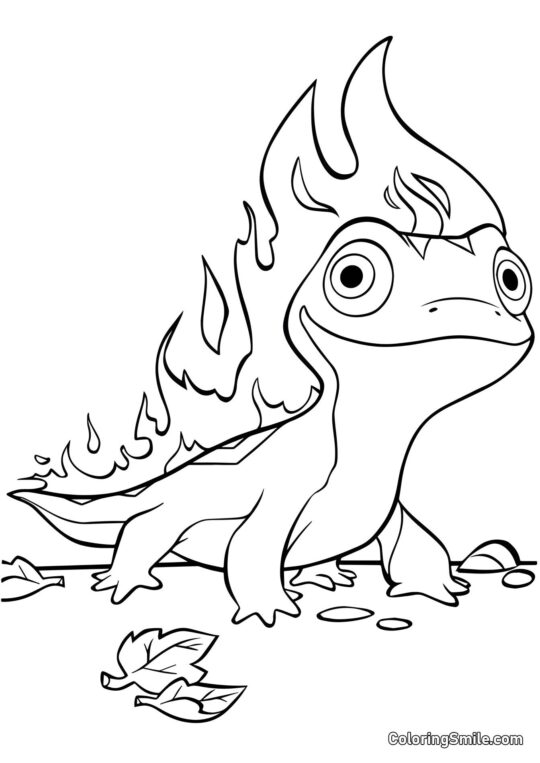 Bruni – Duch Ognia Bruni – Duch Ognia - Kolorowanka