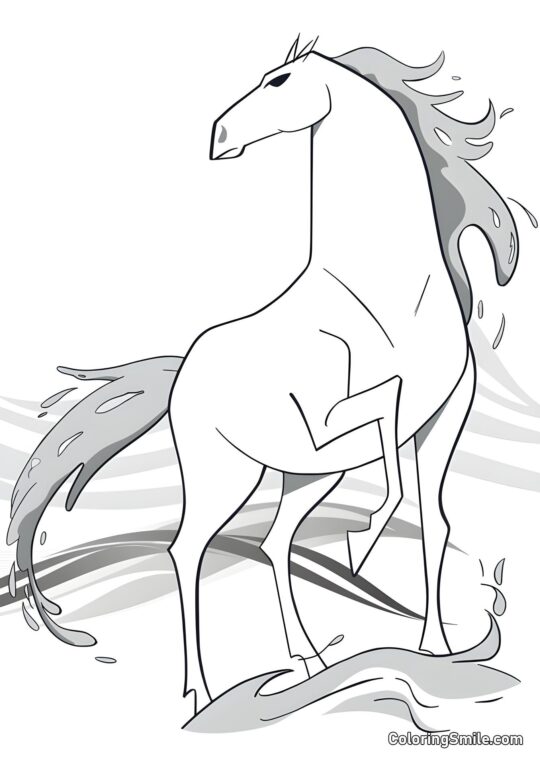 Nokk z Krainy Lodu 2 Nokk z Krainy Lodu 2 - Kolorowanka